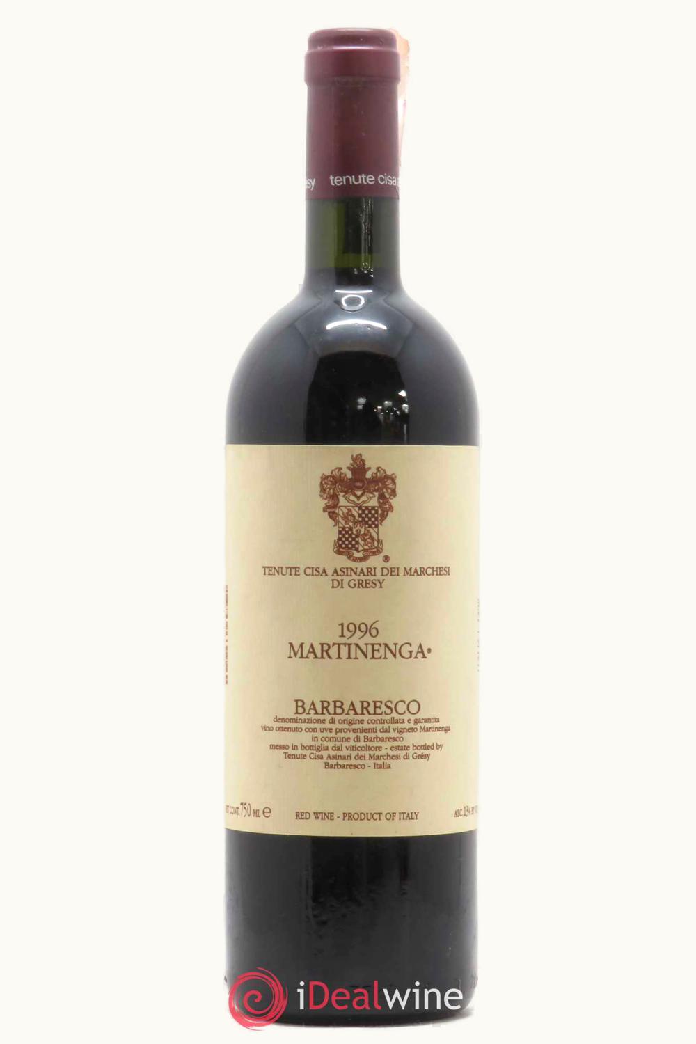Tenute Cisa Asinari Marchesi di Gresy Camp Gros Martinenga DOCG Barbaresco Piemonte Italy, 1995