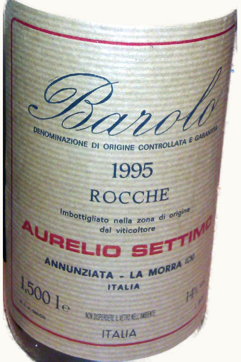 Aurelio Settimo Rocche dell'Annunziata DOCG Barolo Piemonte Italy, 1995
