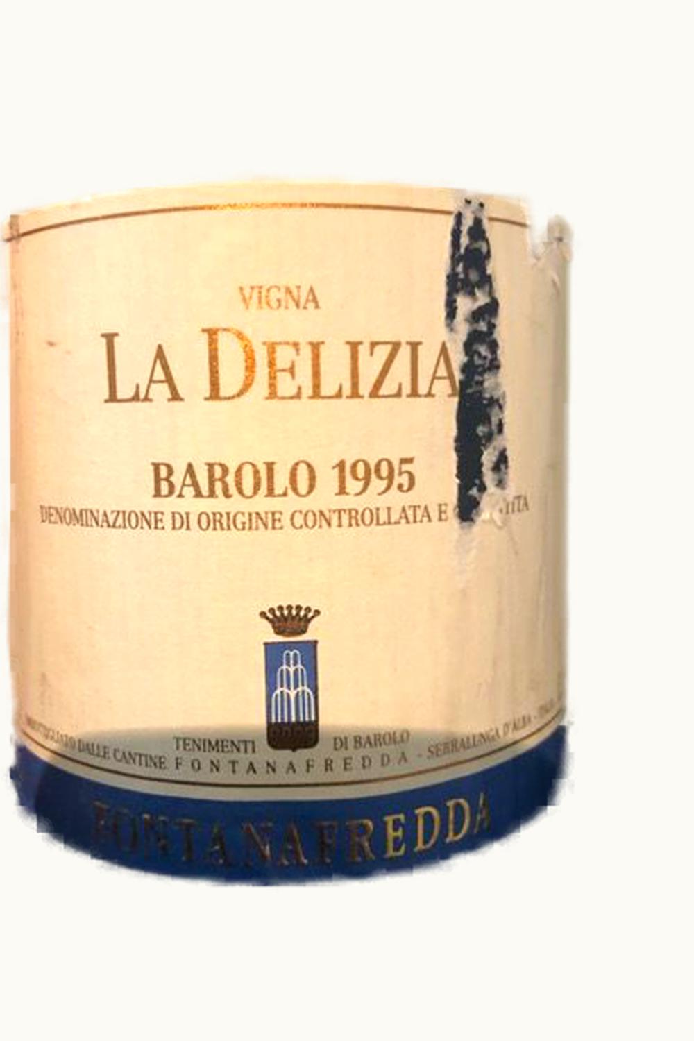 Fontana Fredda Lazzarito VIgna la Delizia DOCG Barolo Piemonte Italy, 1995