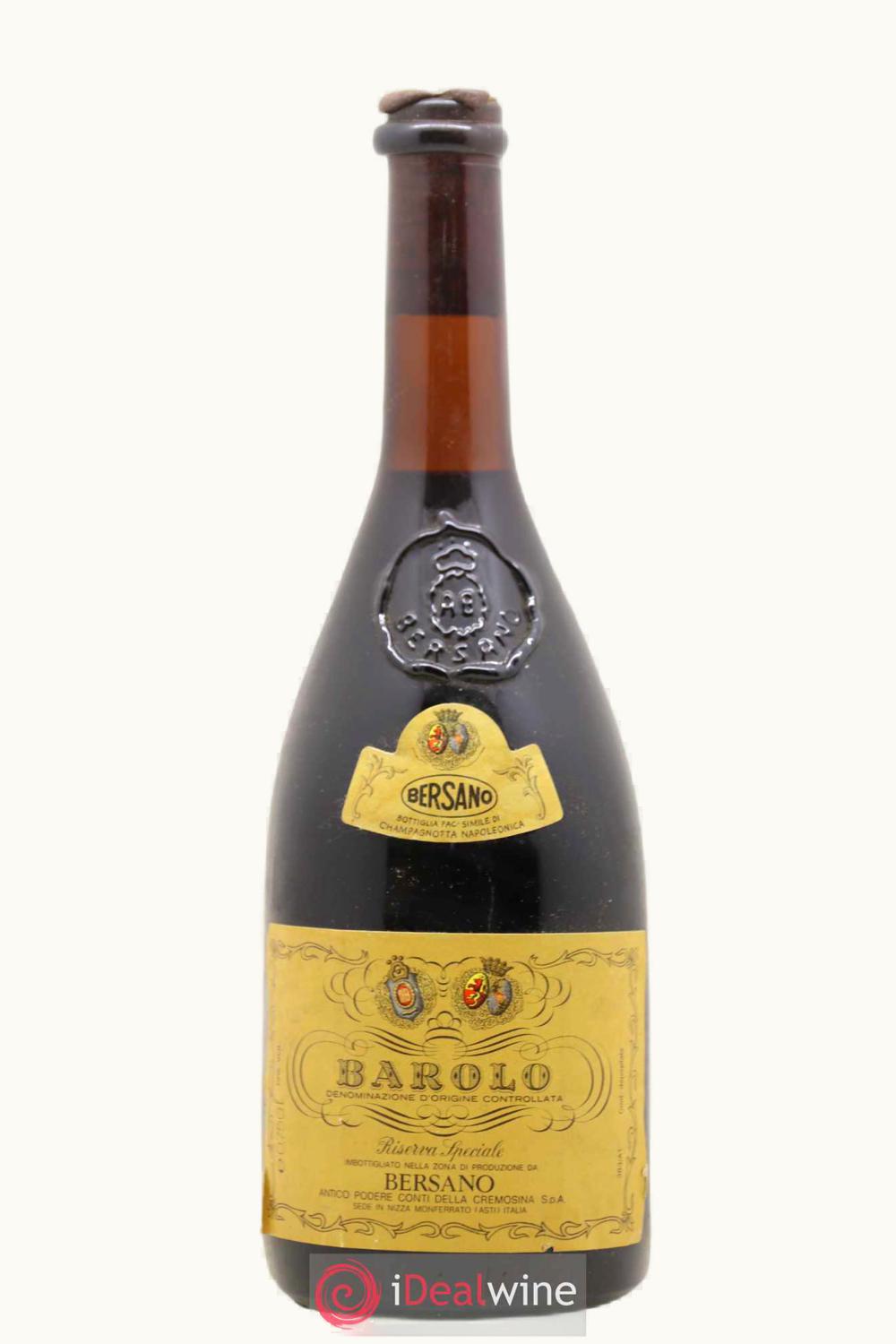 Bersano DOCG Barolo Piemonte Italy, 1994