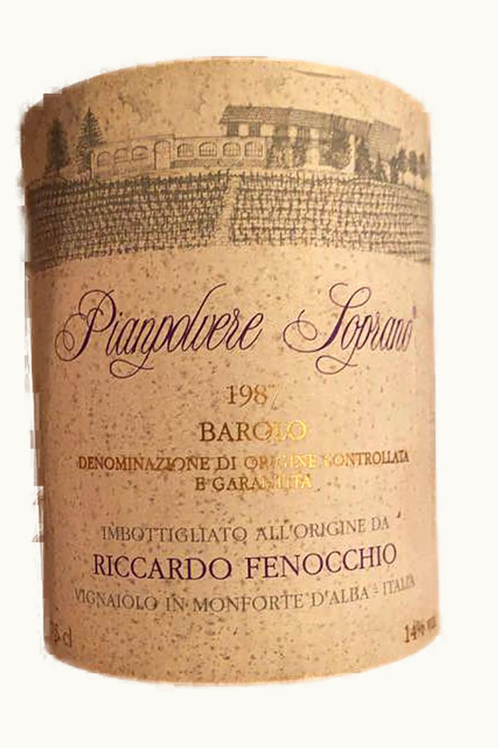 Riccardo Fenocchio Pianpolvere Soprana Bussia DOCG Barolo Piemonte Italy, 1994