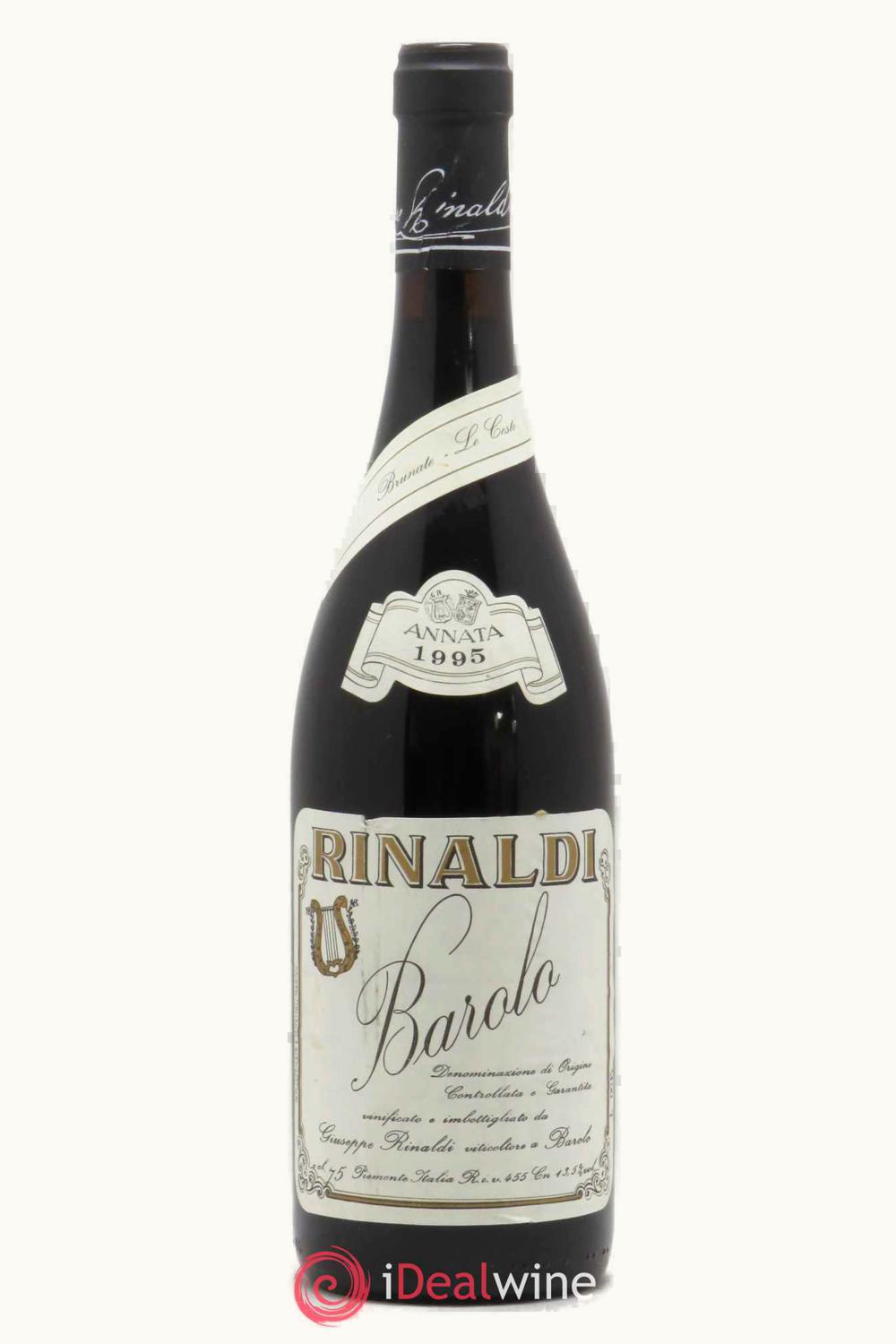 Giuseppe Rinaldi Brunate Le Coste DOCG Barolo Piemonte Italy, 1994