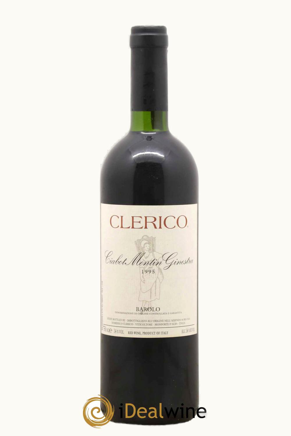 Domenico Clerico Ciabot Mentin Ginestra DOCG Barolo Piemonte Italy, 1993