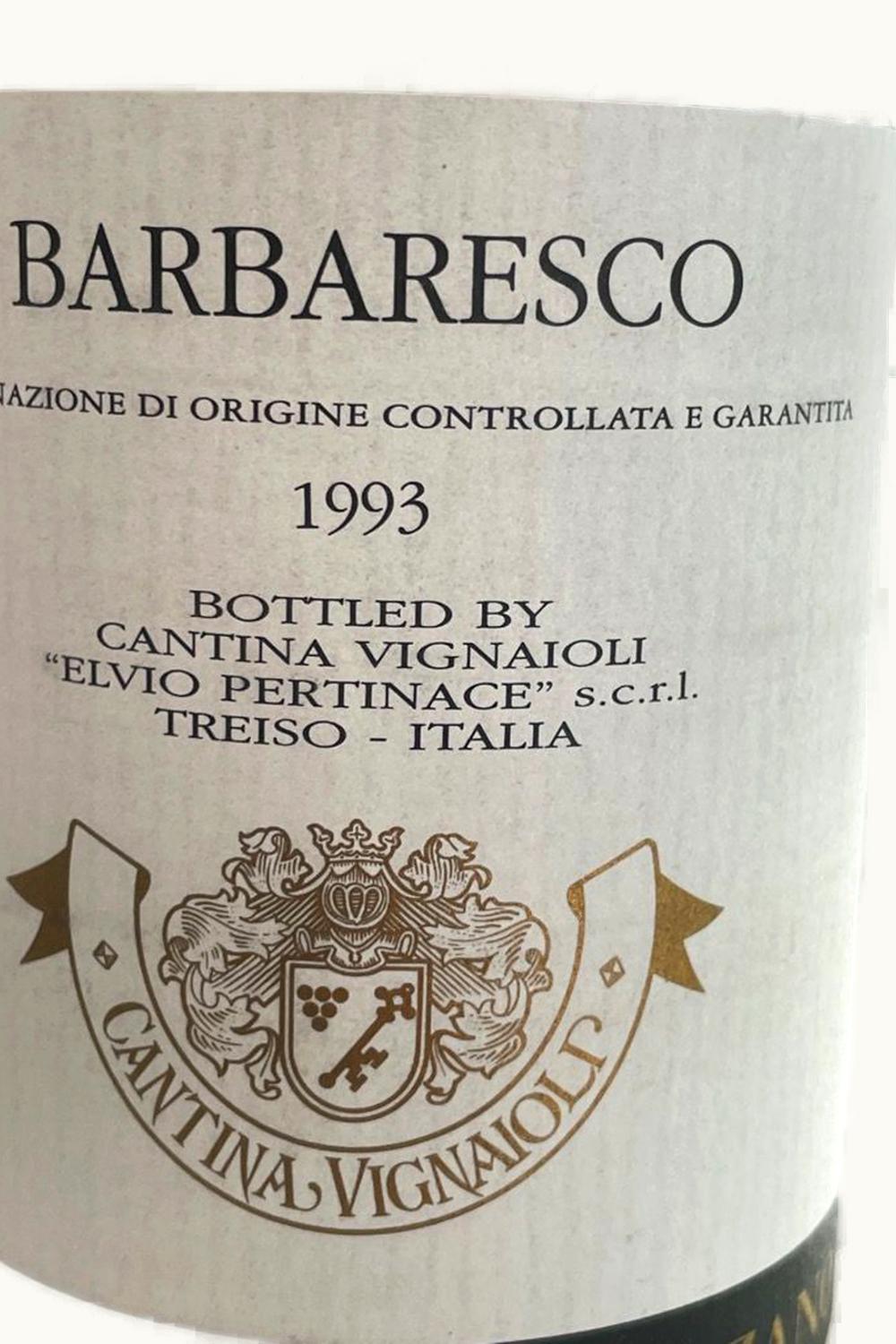 Cantina VIgnaioli Elvio Pertinace Vigneto Castel Lizzano, 1993