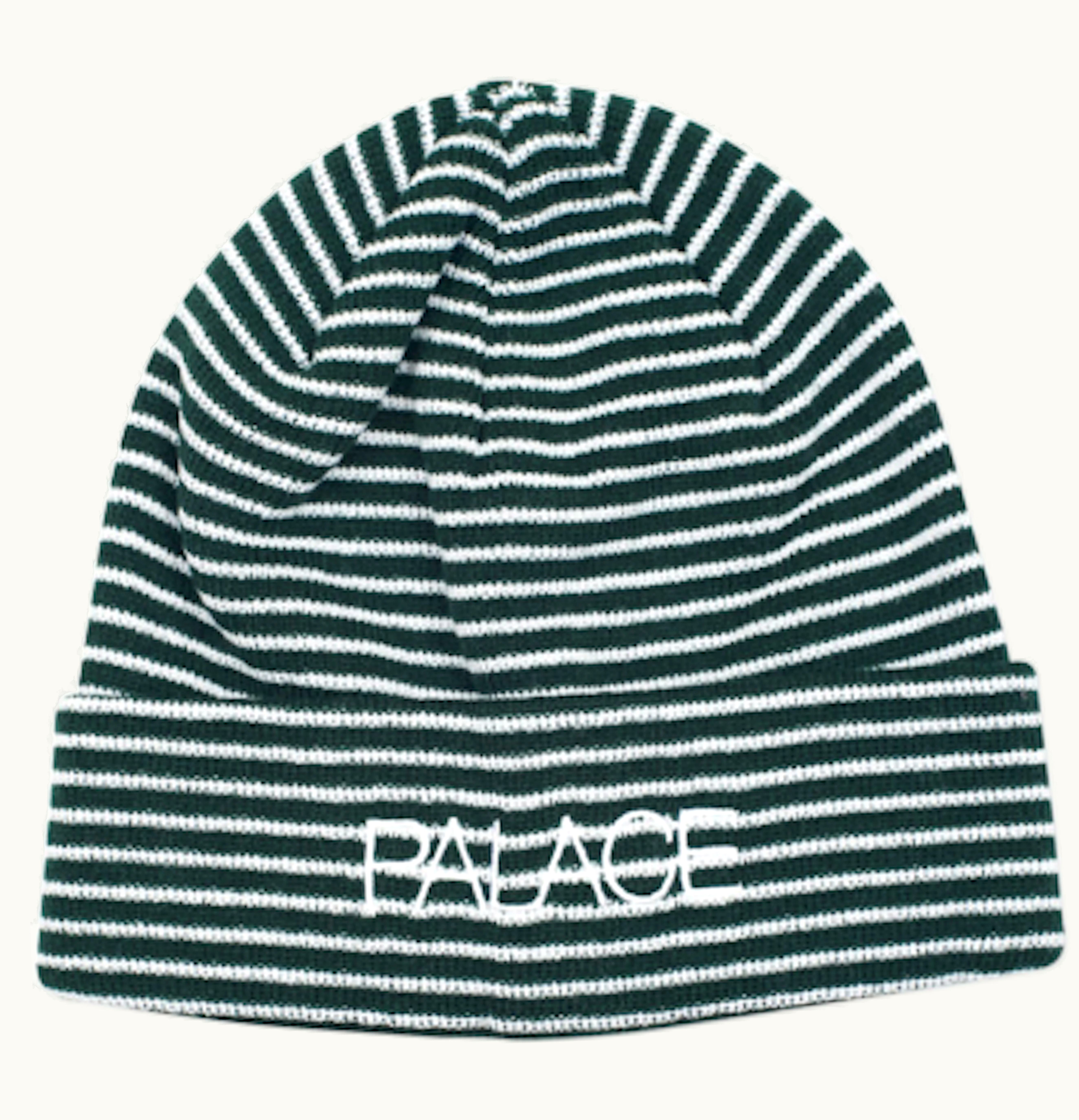 Palace Palace Petit Stripe Beanie Green