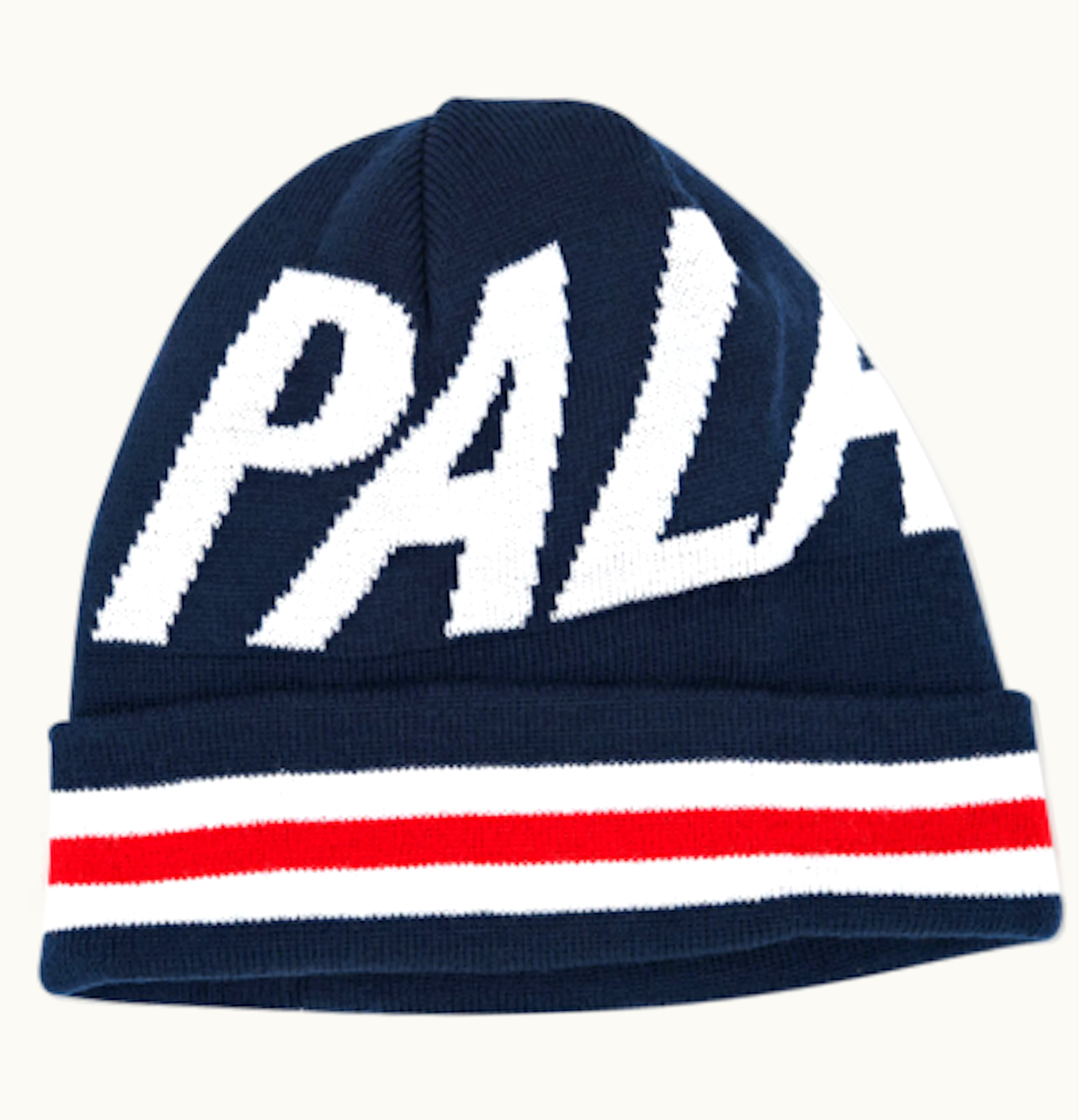 Palace Palace Stripe Cuff Beanie Navy