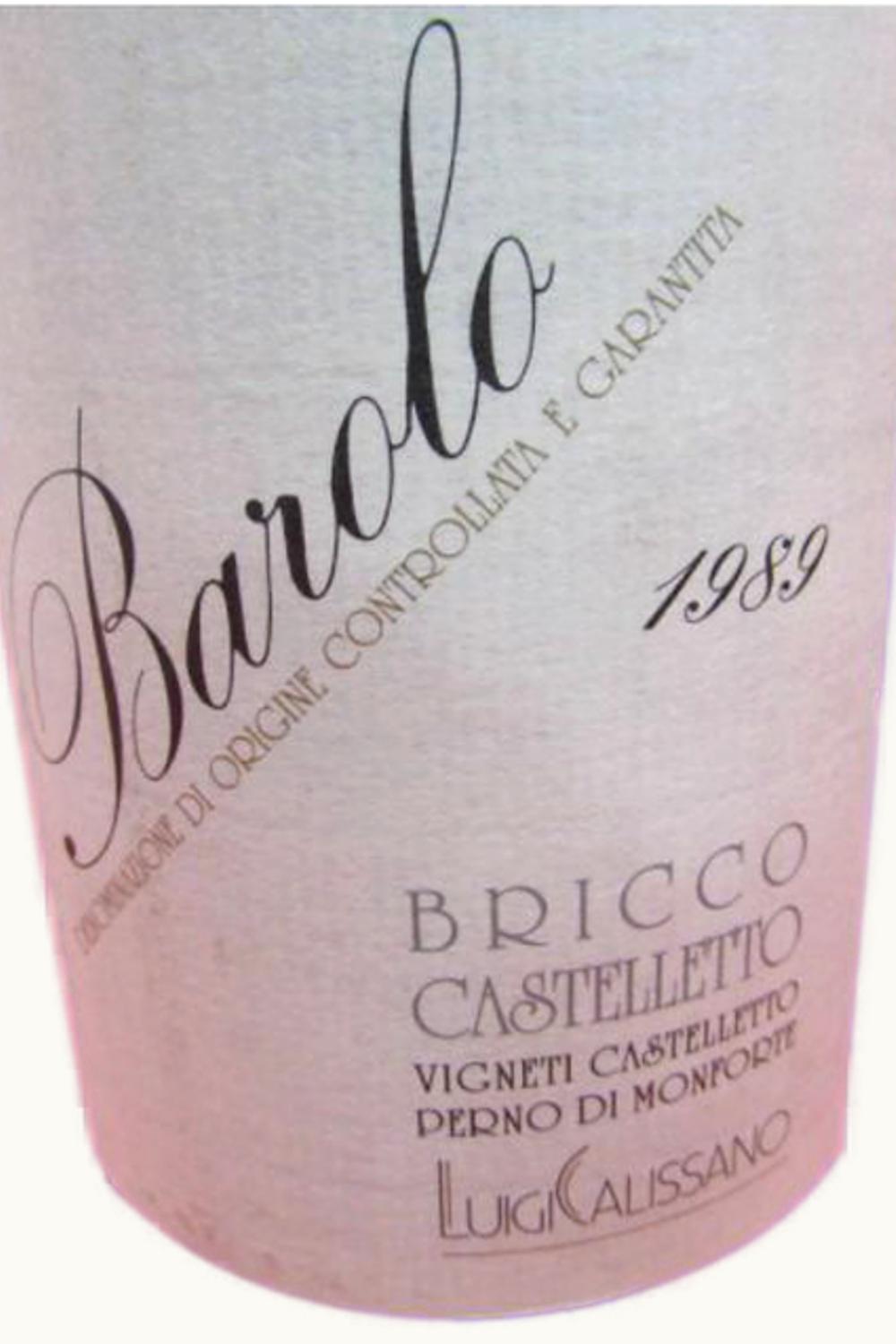 Luigi Calissano Bricco Castelletto Barolo, 1991