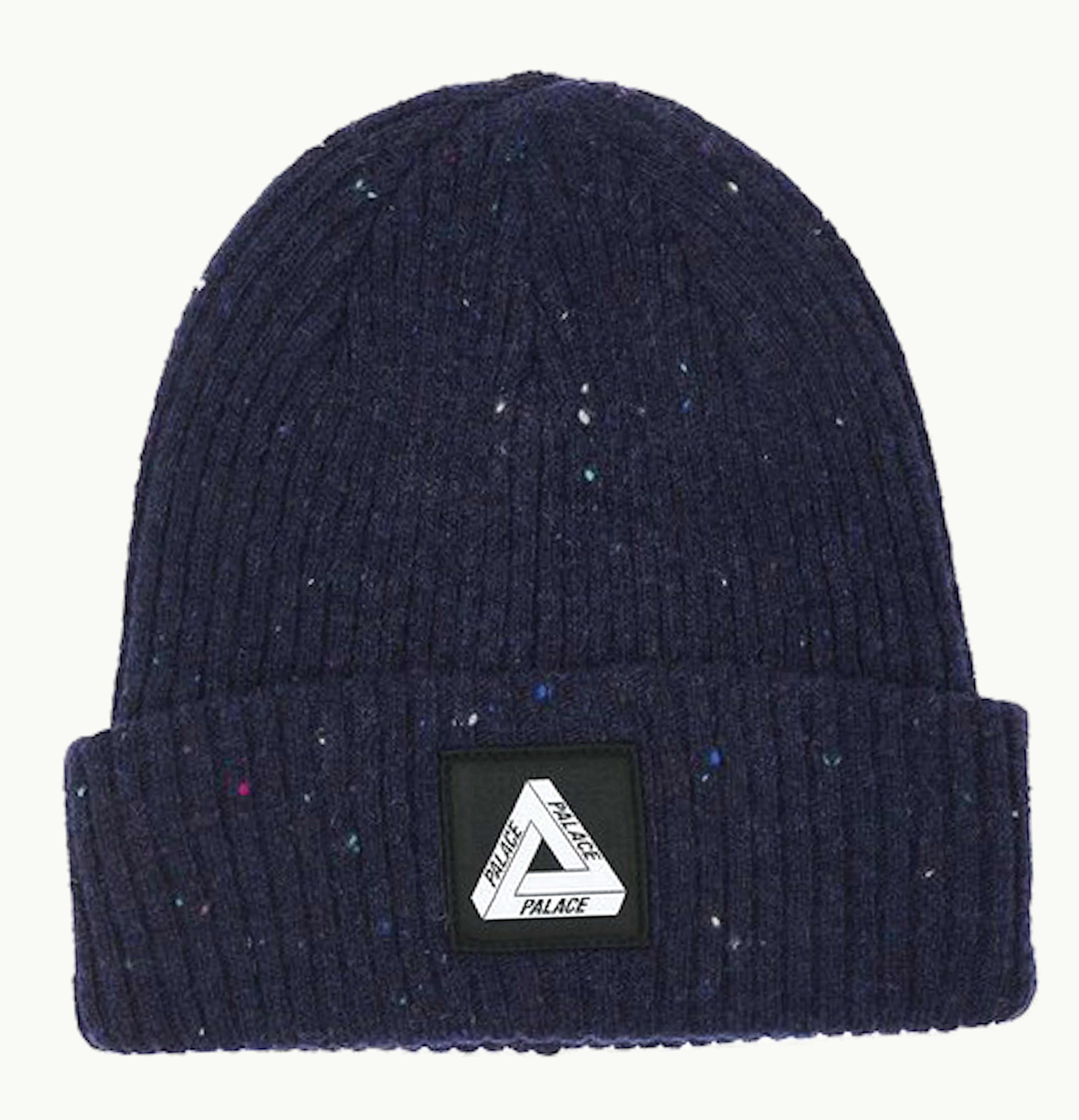 Palace Palace Nepped Tri Ferg Patch Beanie Navy