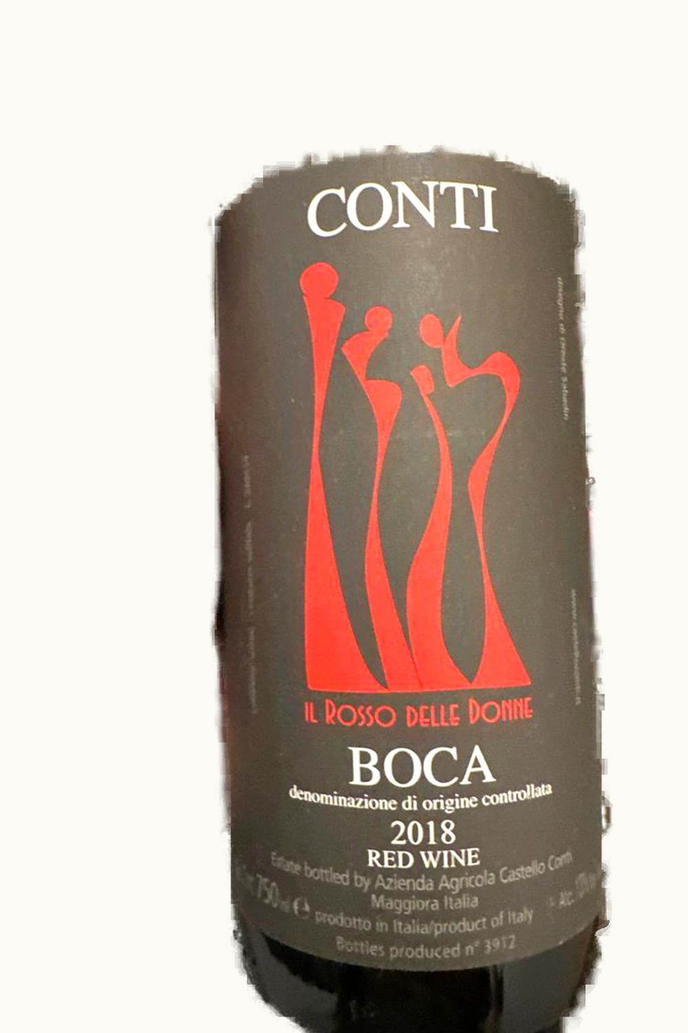 Cantina Castello di Conti Rosso Donne Boca, 1990