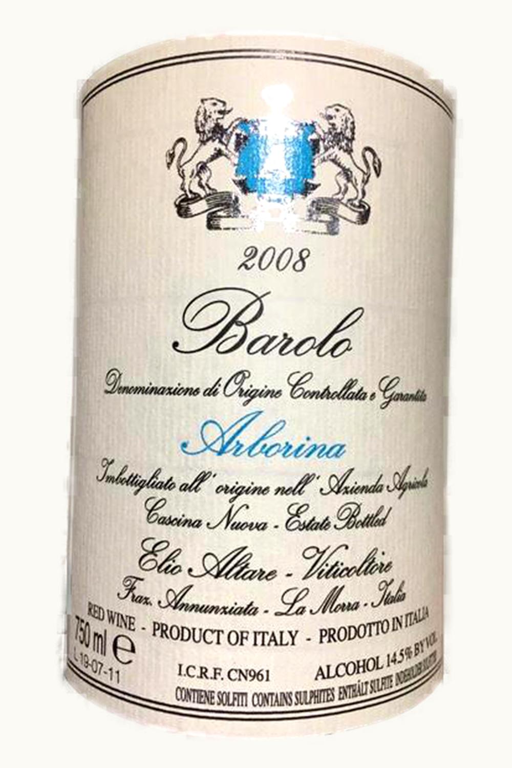 Elio Altare Vigneto Arborina Barolo, 1990