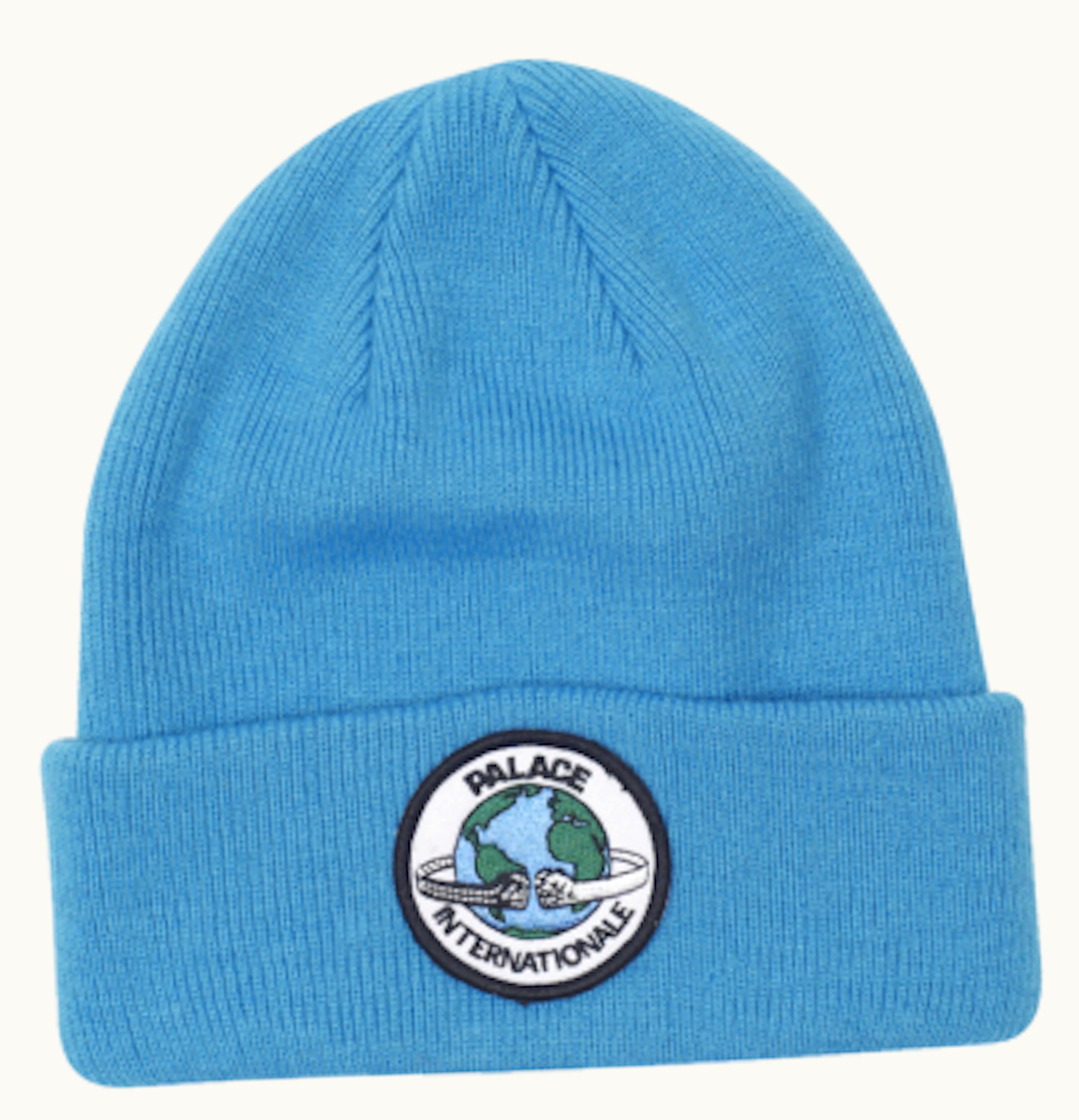 Palace Palace Fist Bump Beanie Blue