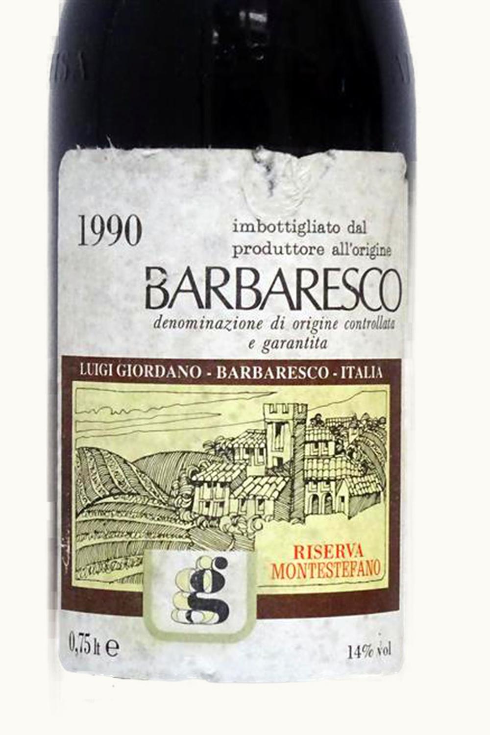 Luigi Giordano Monte Stefano Barbaresco, 1990