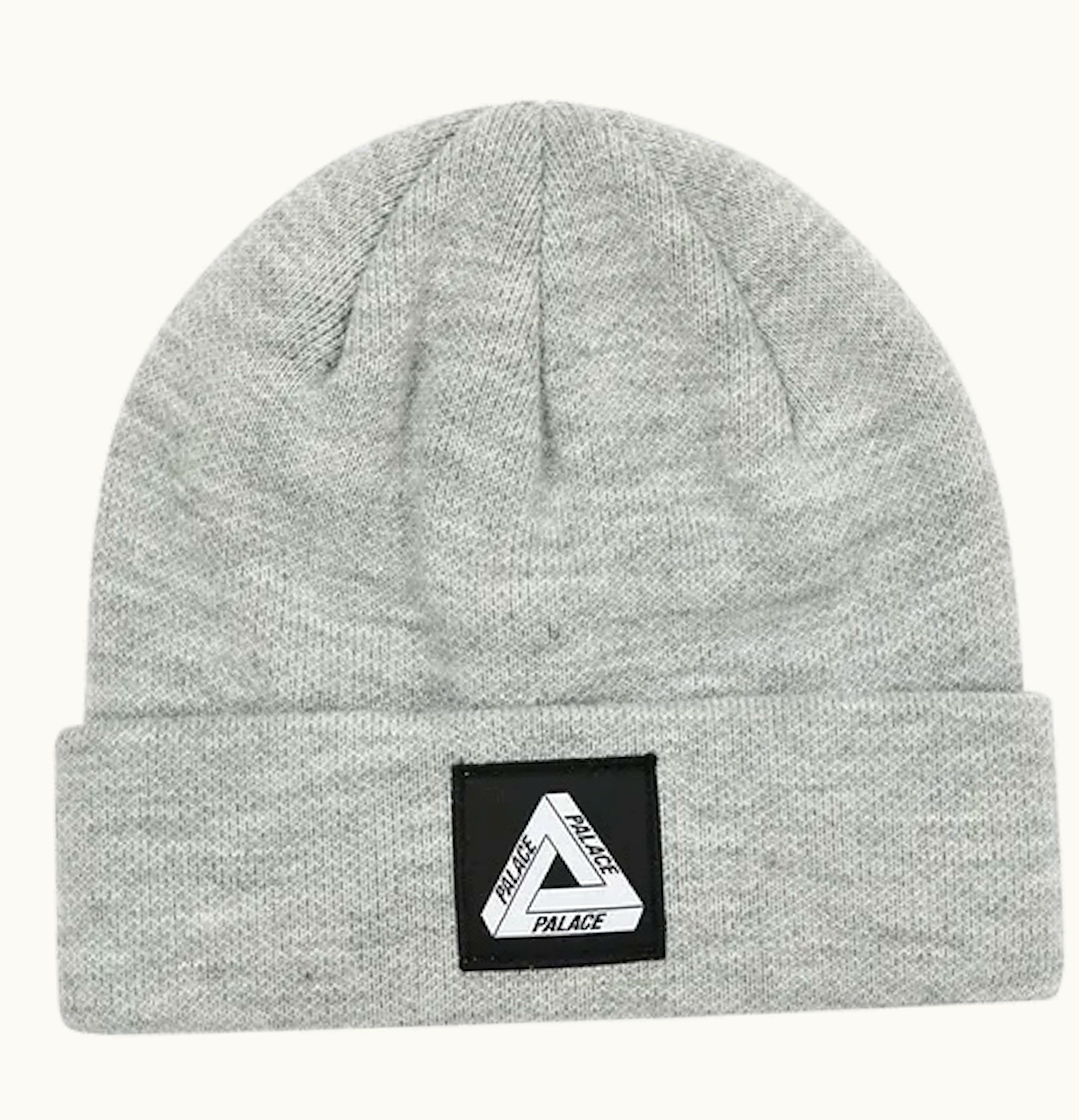 Palace Palace Tri Ferg Patch Beanie FW22 Grey Marl