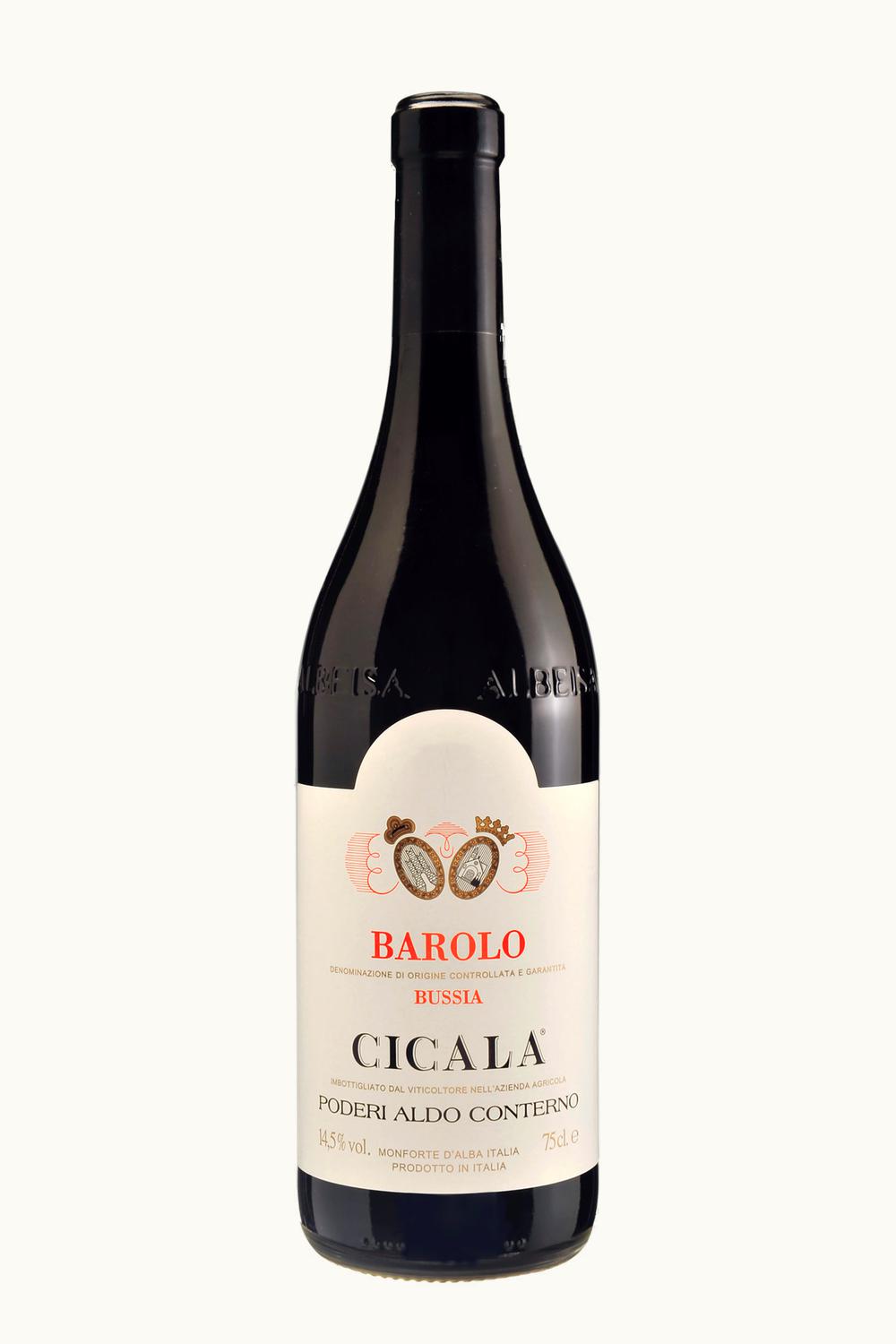 Podere Aldo Conterno Bussia Cicala Barolo, 1989