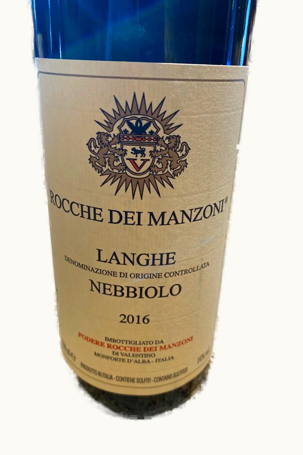 Podere Rocche dei Manzoni Bricco Rosso Langhe, 1989