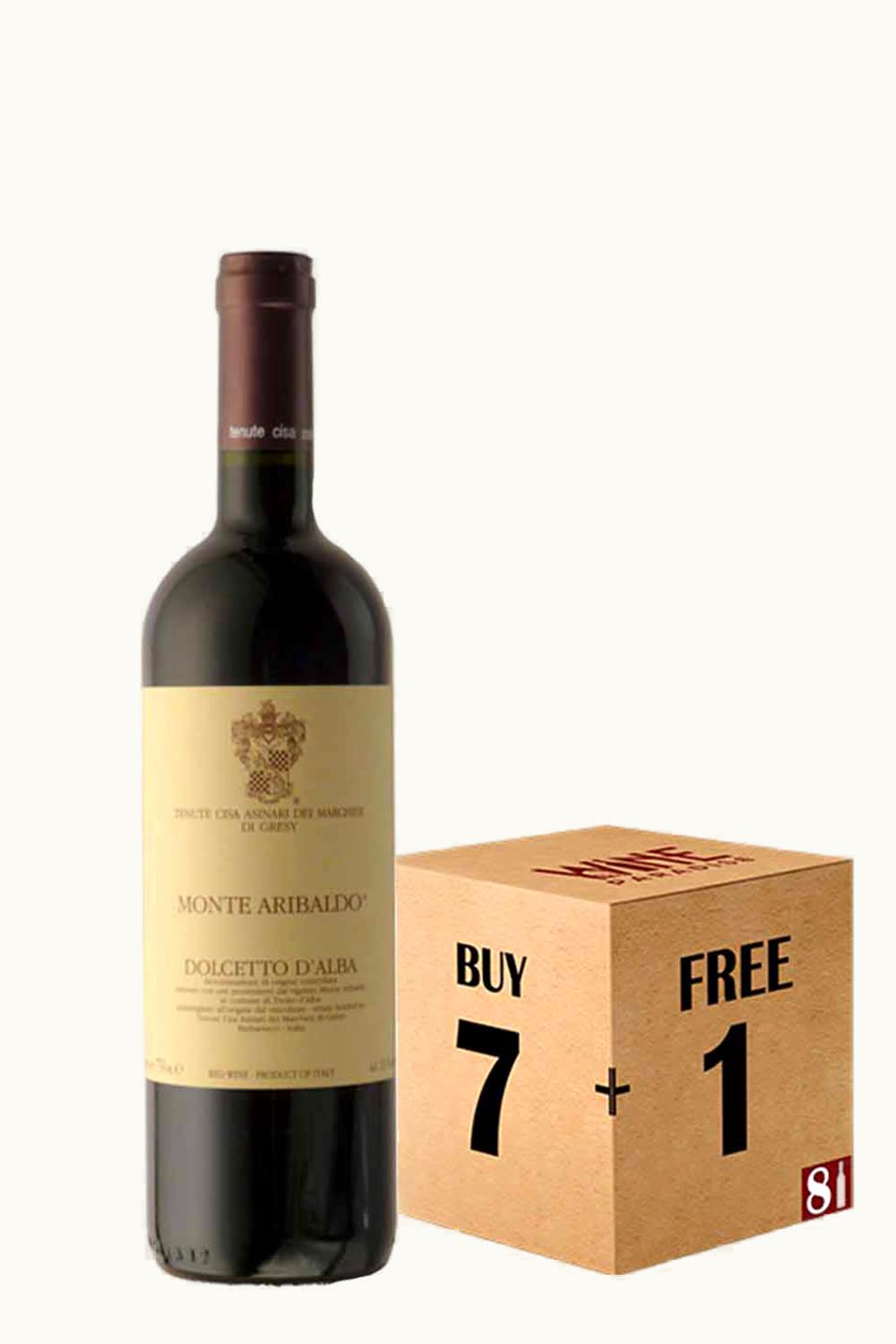 Tenute Cisa Asinari Monte Aribaldo Dolcetto d'Alba, 1989