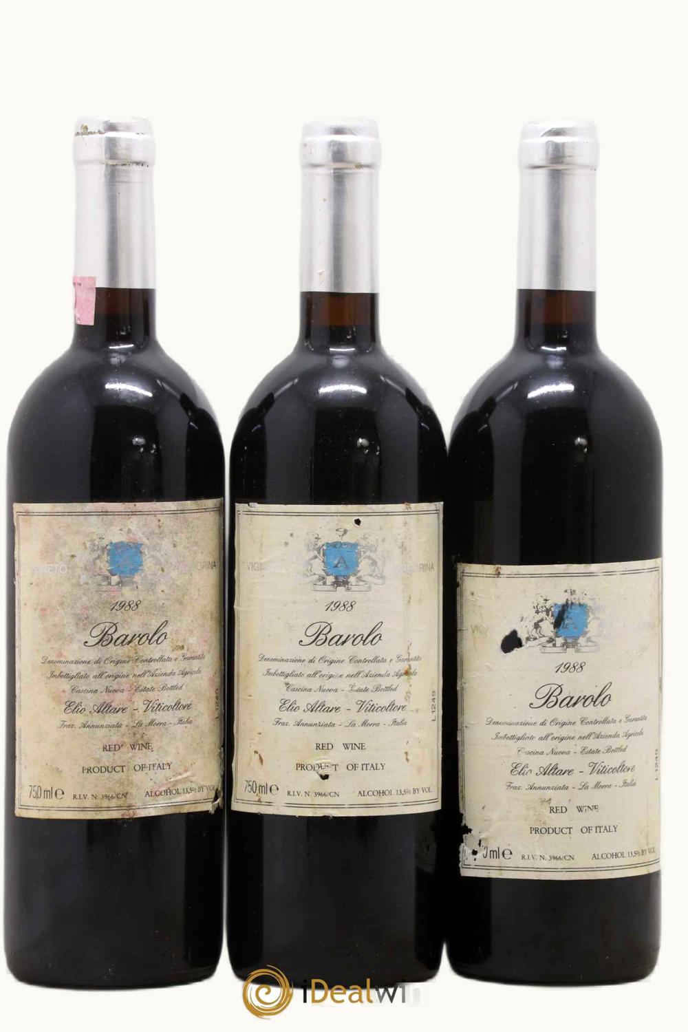 Elio Altare Arborina Barolo, 1988