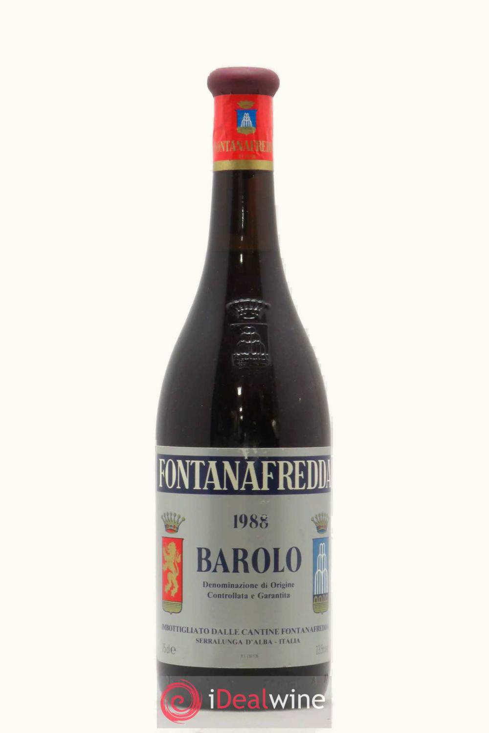 Fontanafredda Serralunga d'Alba Barolo, 1988