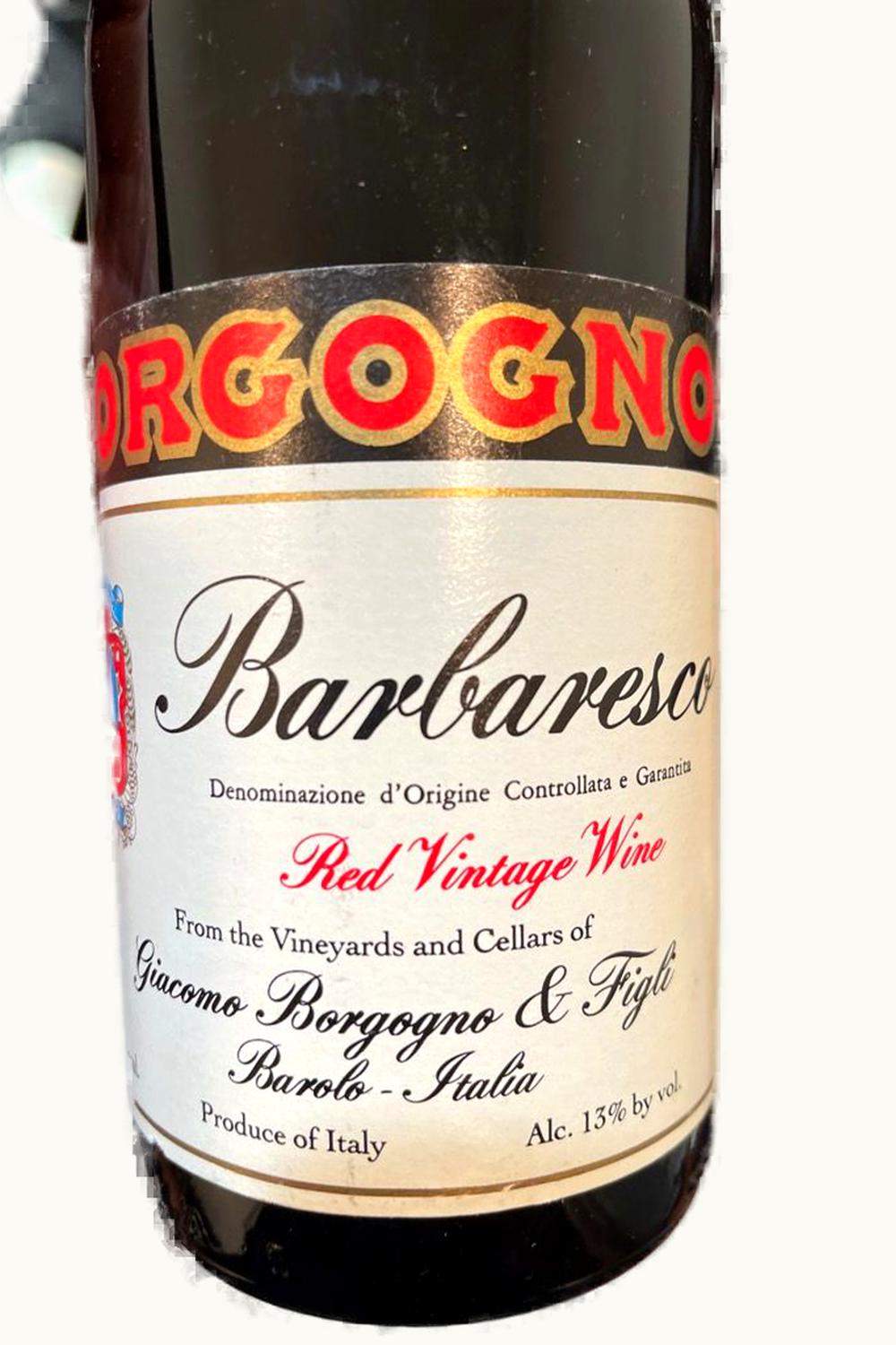 Giacomo Borgogno & Figli Riserva Barbaresco, 1988