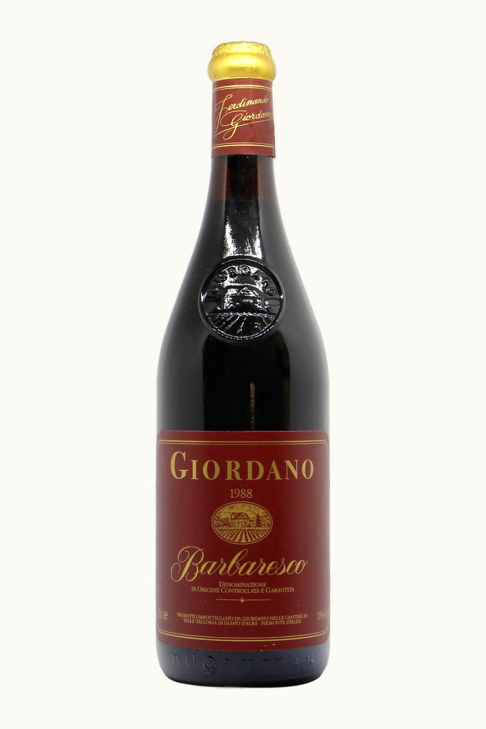 Giordano Collection Barbaresco, 1988