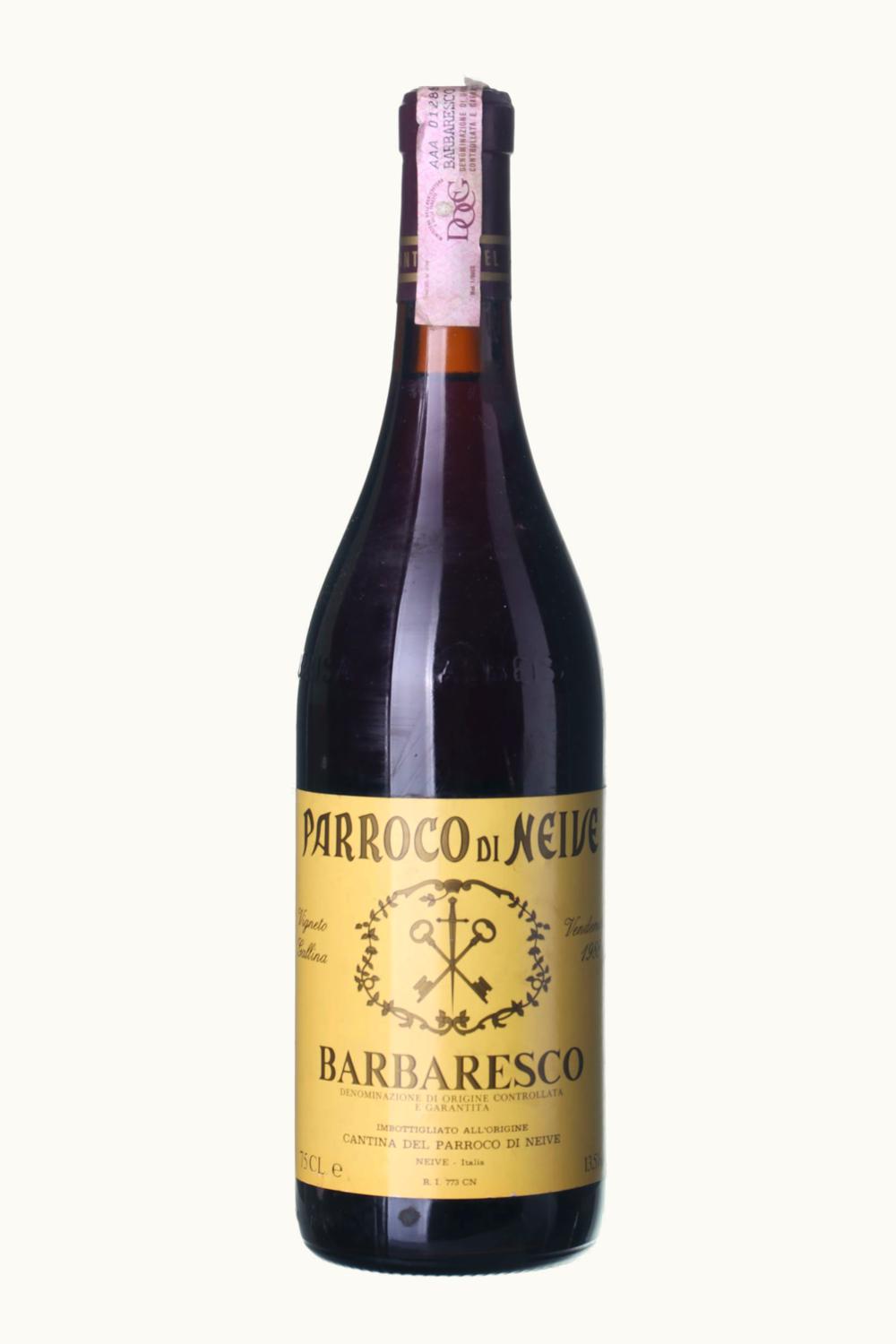 Cantina Parroco Barbaresco, 1988