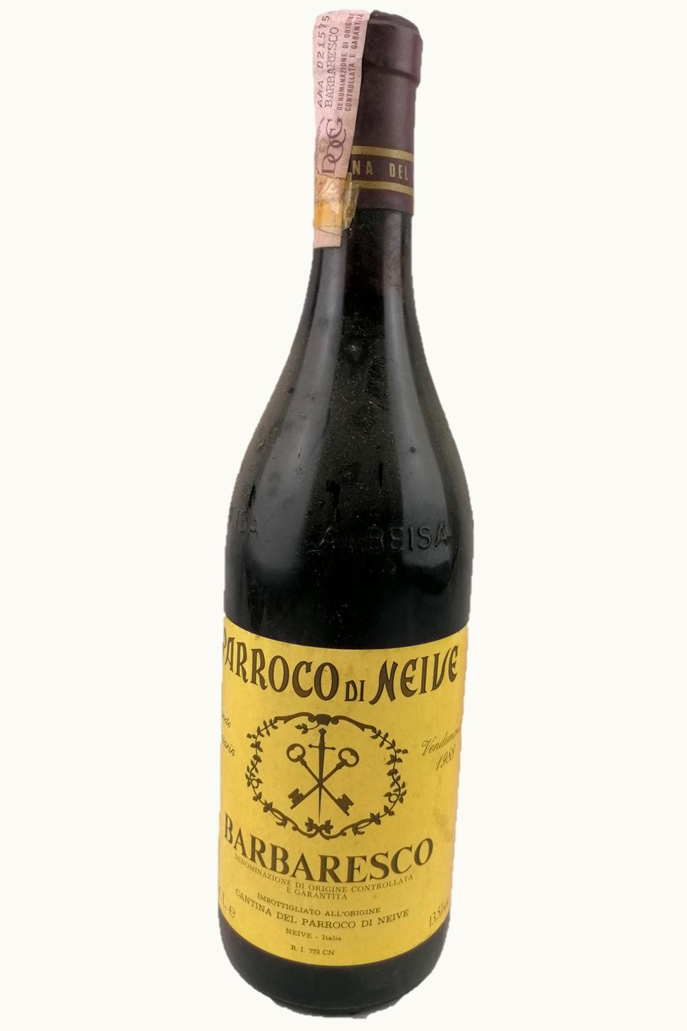 Cantina Parroco Basarin Barbaresco, 1988