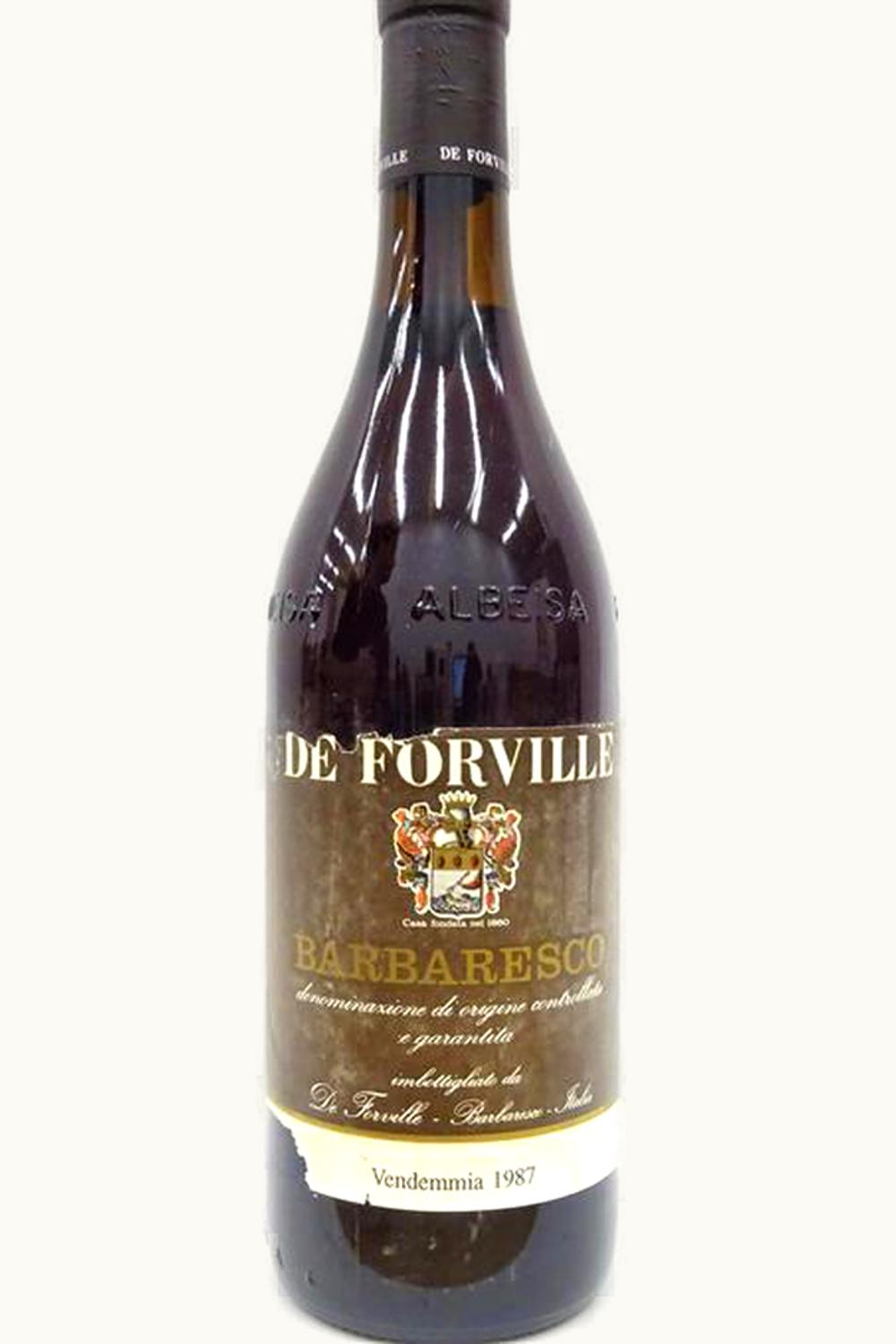 De Forville Barbaresco, 1987