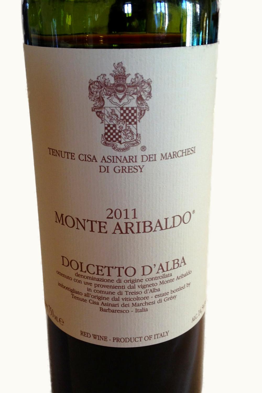 Tenute Cisa Asinari Monte Aribaldo Dolcetto d'Alba, 1987