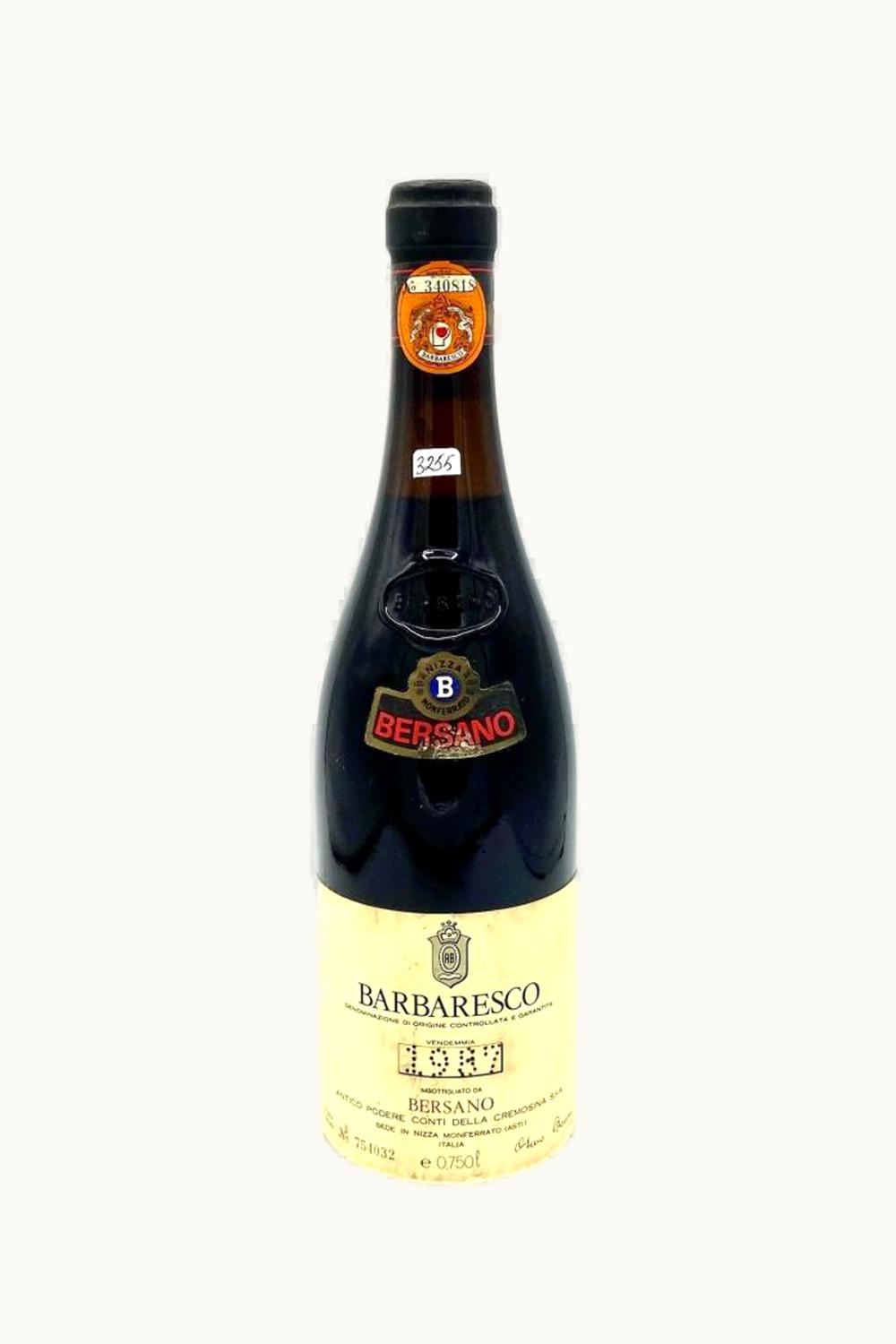 Bersano Barbaresco, 1987