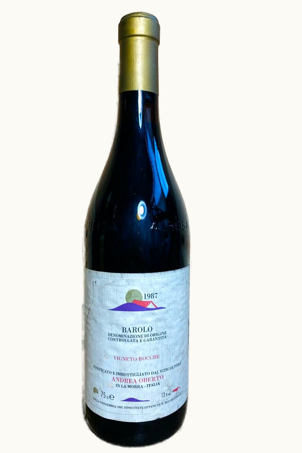 Andrea Oberto Vigneto Rocche Barolo, 1987