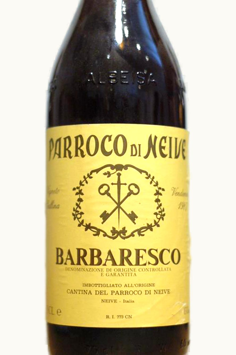 Cantina Parroco Vigneto Gallina Barbaresco, 1987