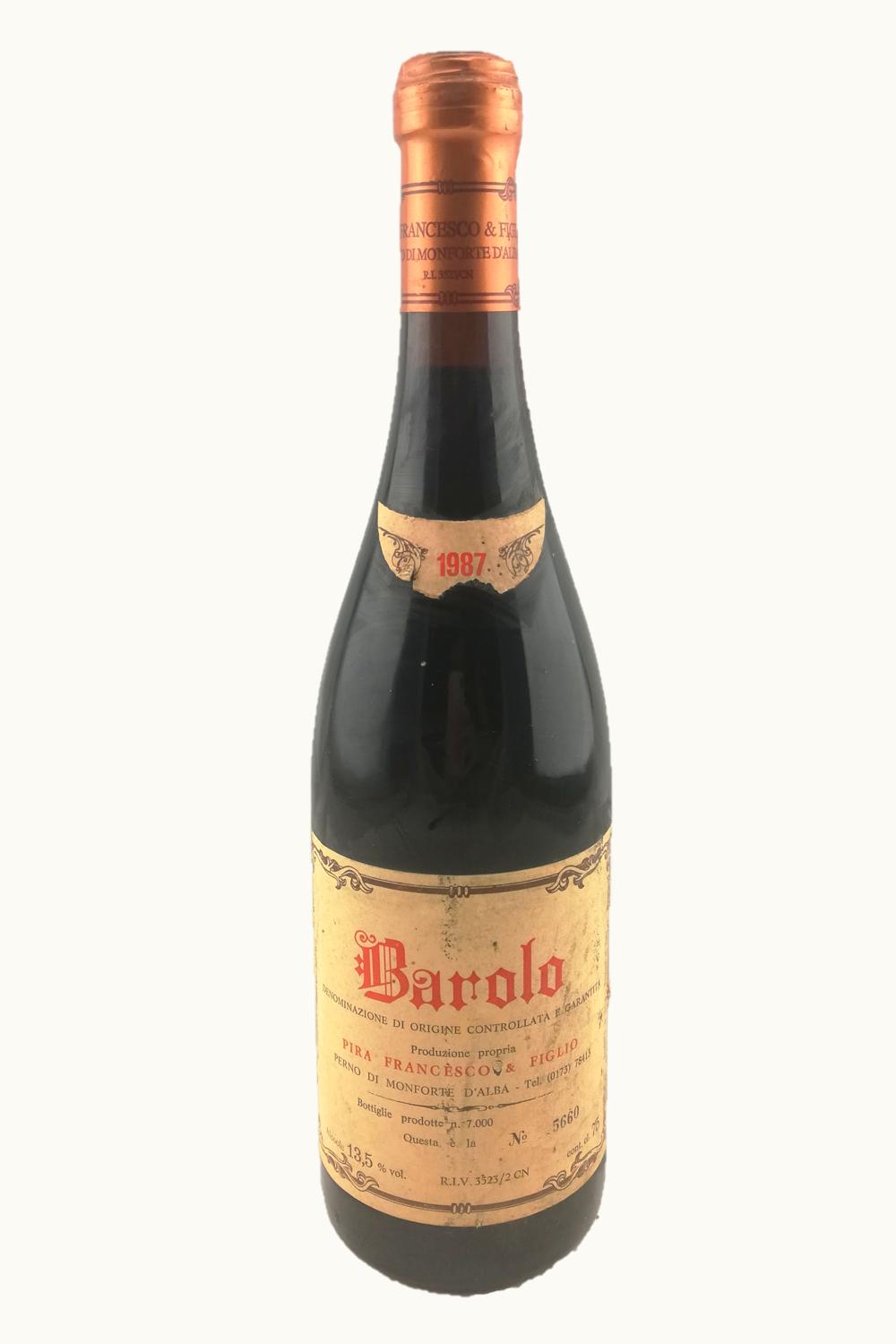 Pira Francesco Barolo, 1987