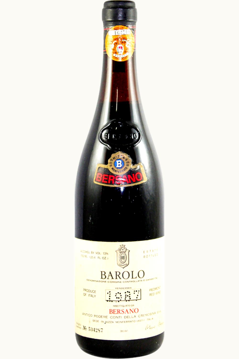 Fratelli Berteletti Castello di Loazzolo Barolo, 1987