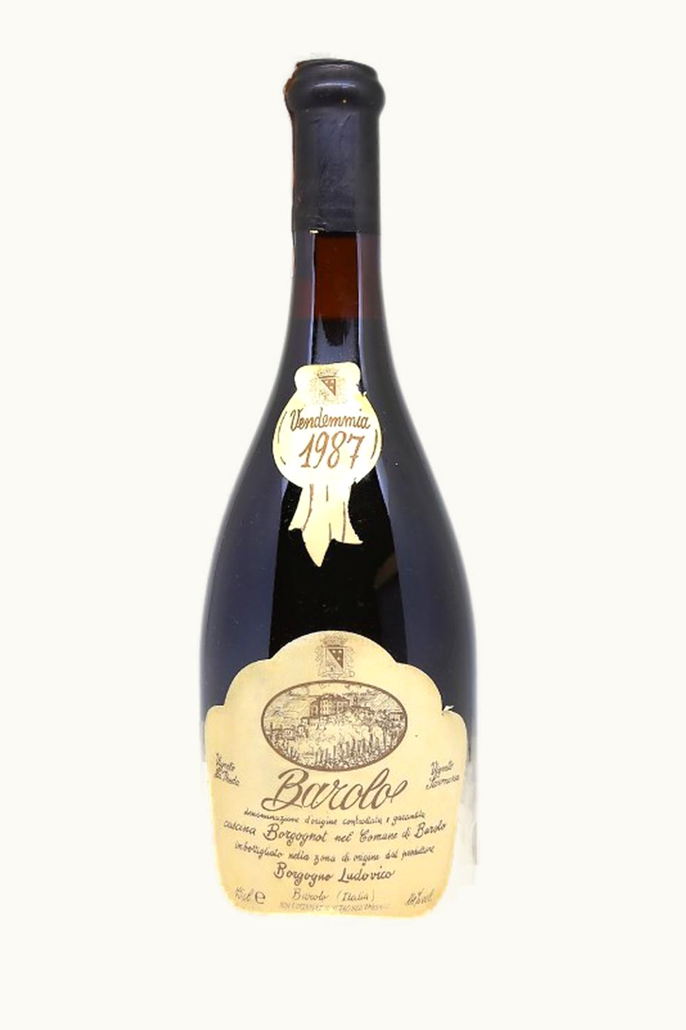 Borgogno Lodovico Vigneti Borgognot Barolo, 1987