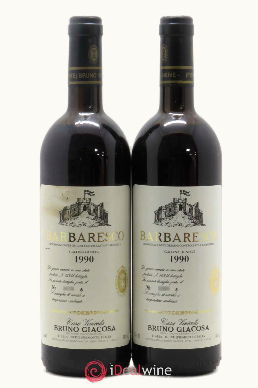 Bruno Giacosa Gallina di Neive Barbaresco, 1986