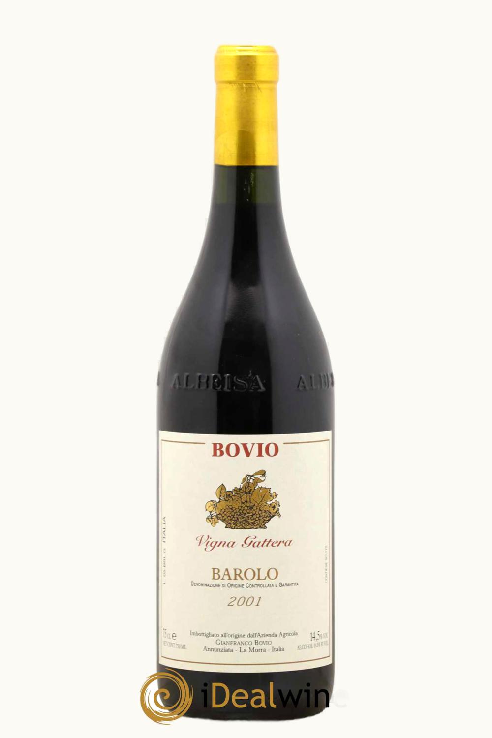 Gianfranco Bovio VIgna Gattera Barolo, 1986