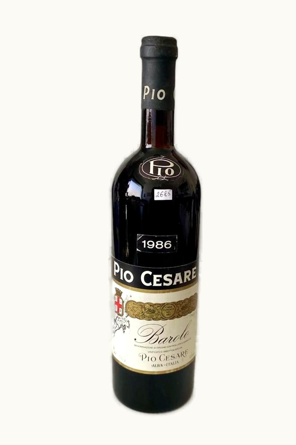 Pio Cesare Riserva Barolo, 1986