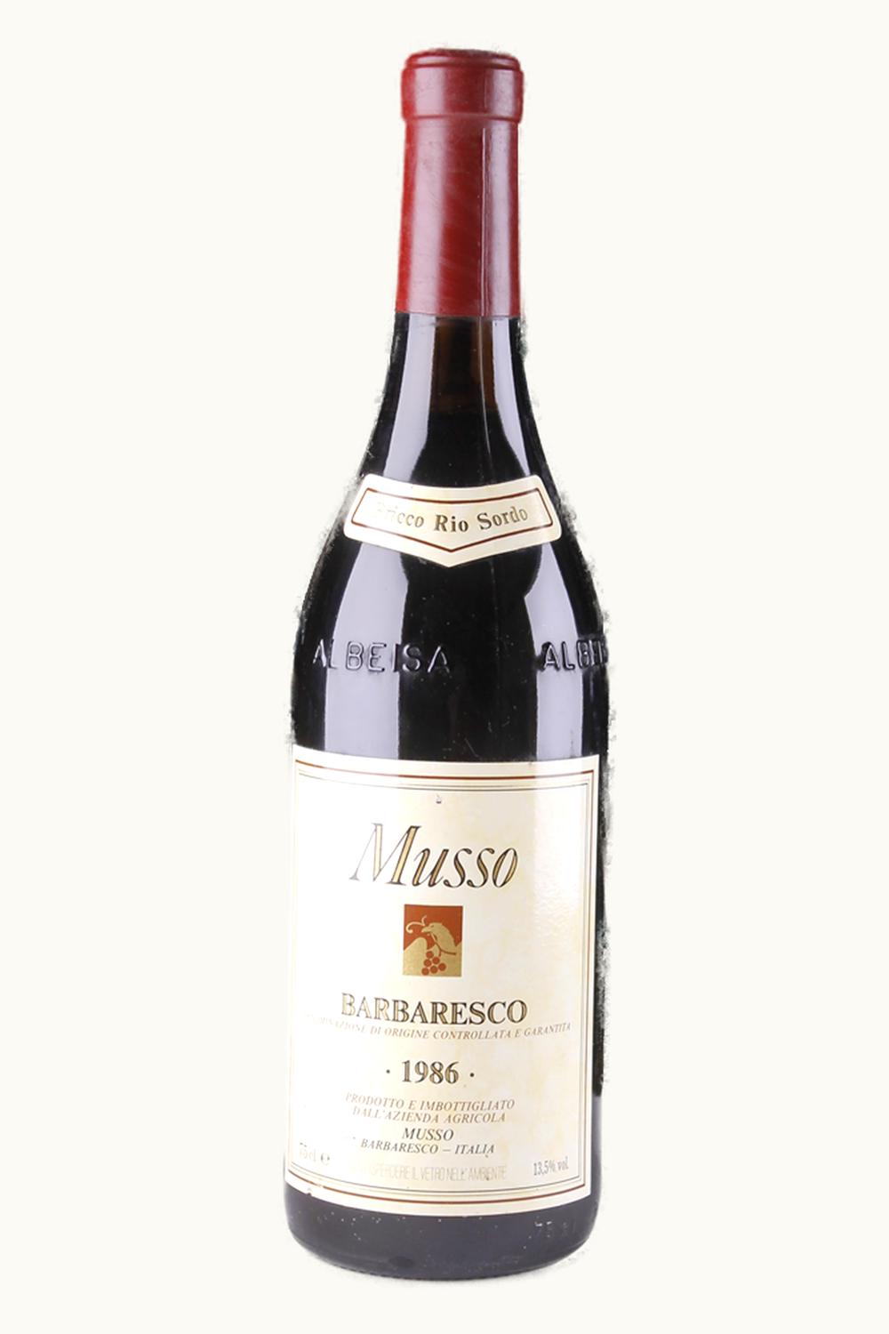 Valter Musso Bricco Rio Sordo Barbaresco, 1986
