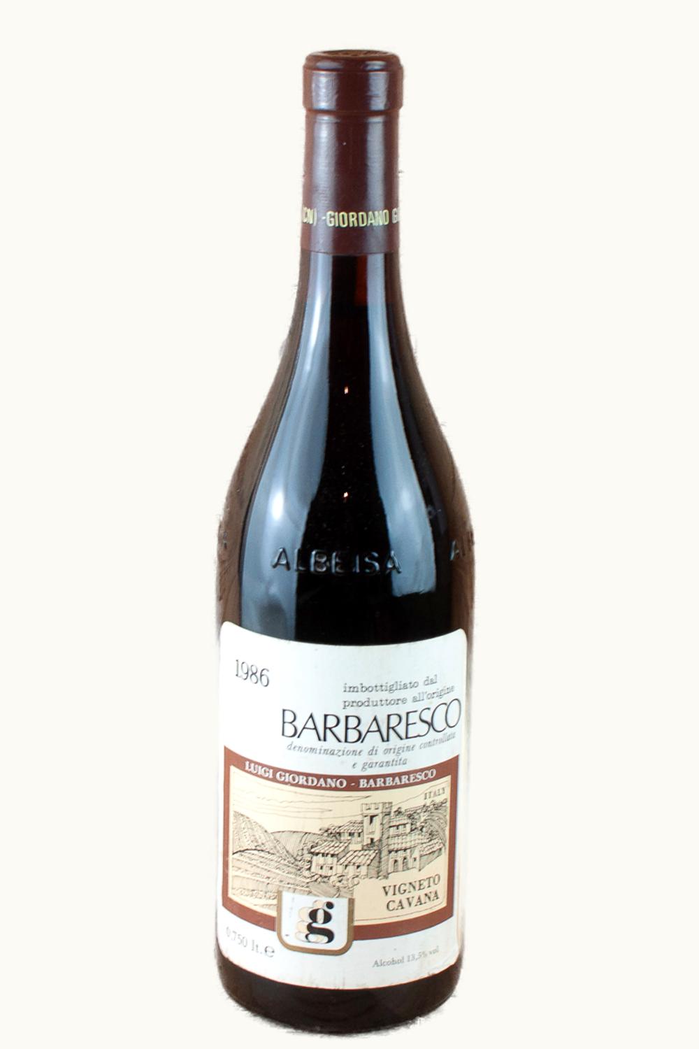 Giordano Collection Barbaresco, 1986