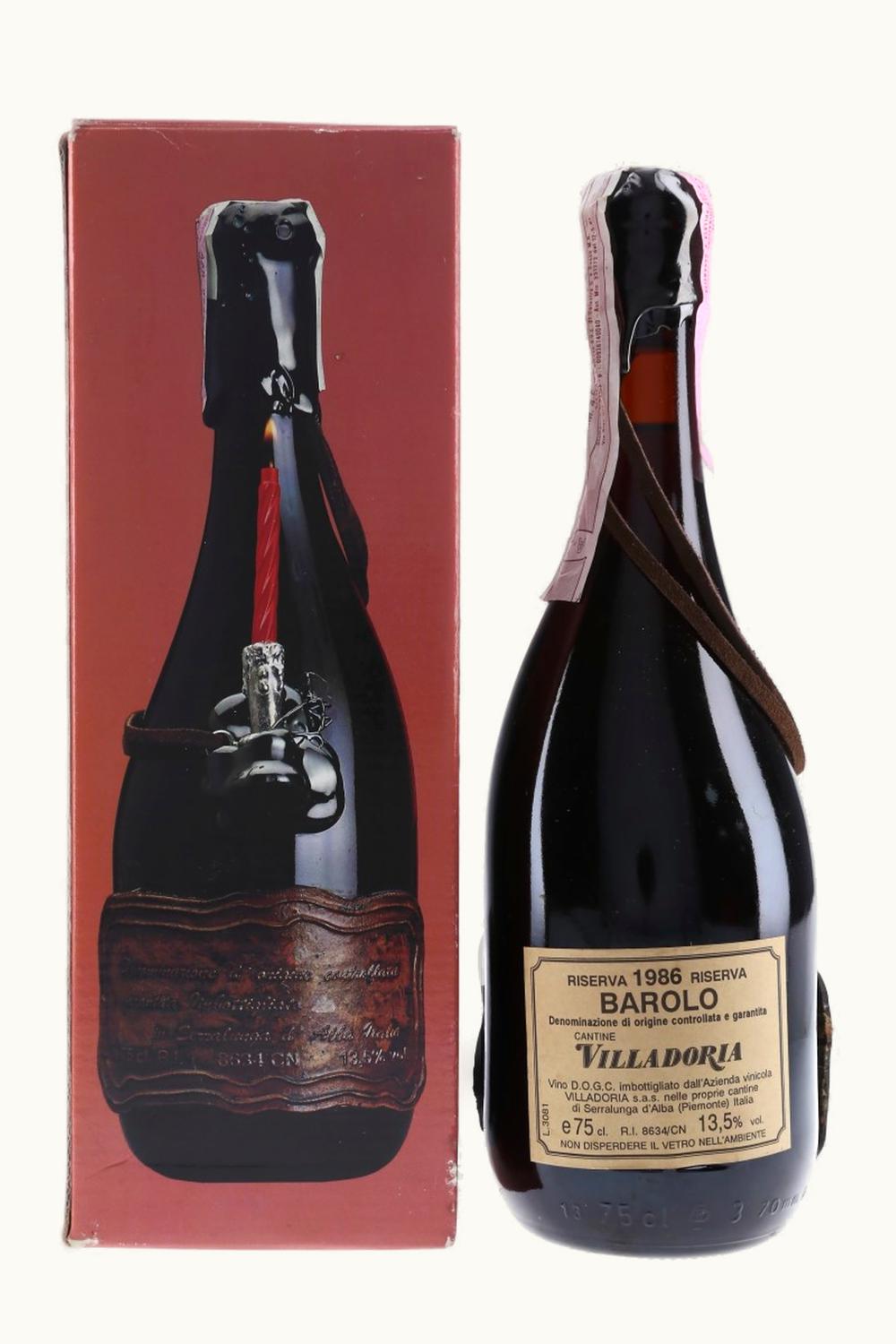 VIlla Doria Riserva Barolo, 1986