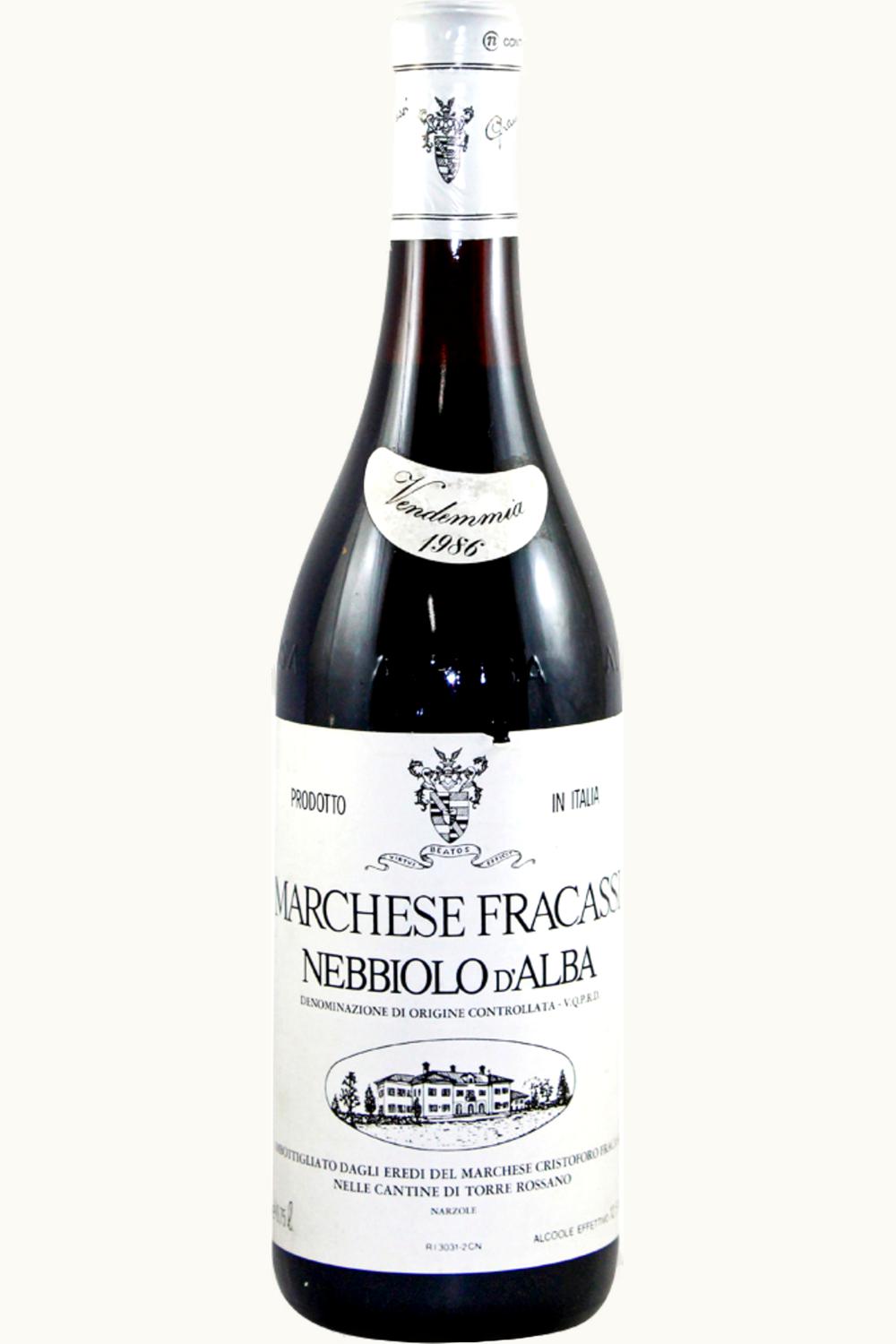 Bersano Nebbiolo d'Alba, 1986