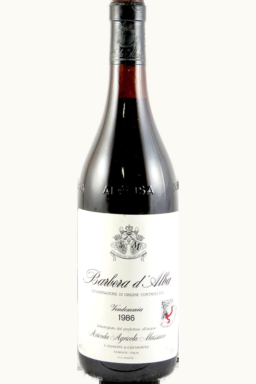Massucco Barbera d'Alba, 1986