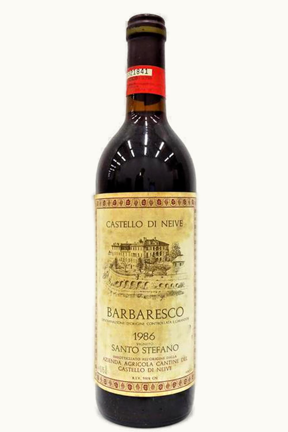 Castello di Neive Messorio Barbaresco, 1986