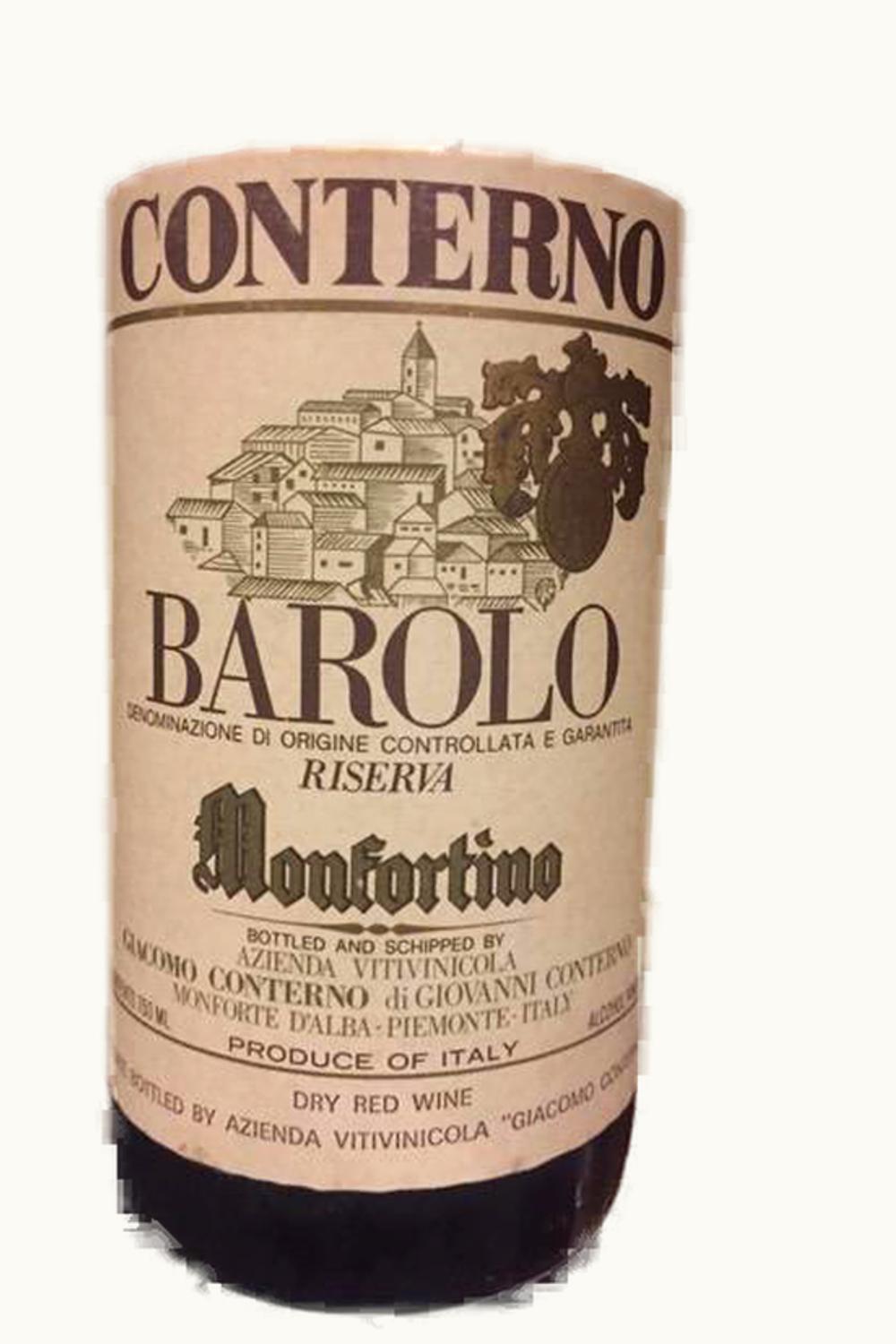 Giacomo Conterno Monfortino Riserva Barolo, 1985
