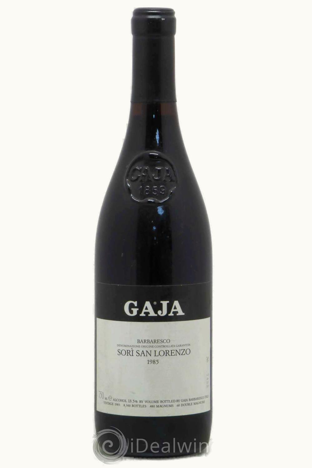 Gaja Sori San Lorenzo Barbaresco, 1985