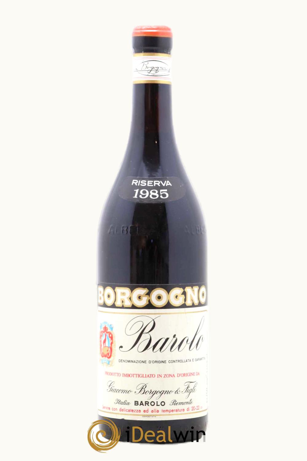 Giacomo Borgogno & Figli Riserva Barolo, 1985