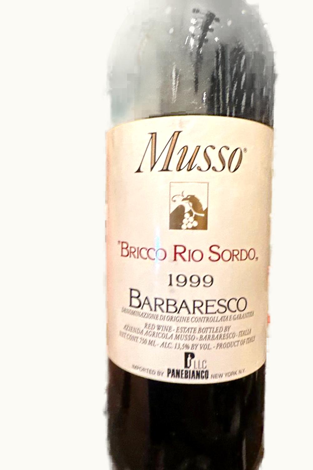 Valter Musso Bricco Rio Sordo Barbaresco, 1985