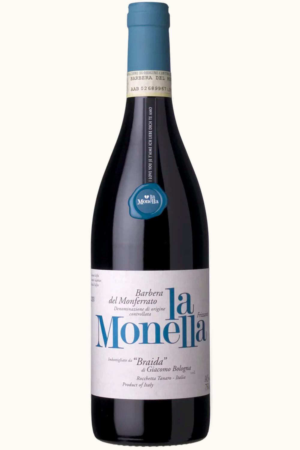 Giacomo Bologna La Monella Frizzante Barbera Monferrato, 1985