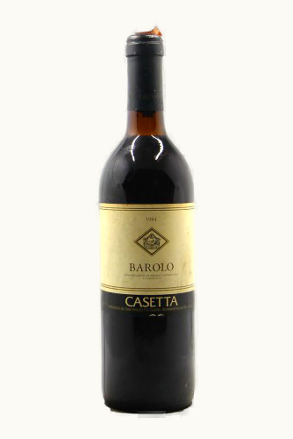 Cassetta Barolo, 1984