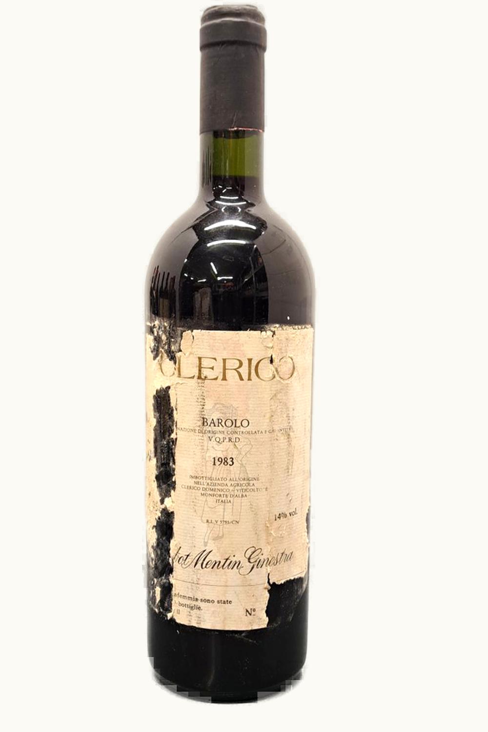 Domenico Clerico Ciabot Mentin Ginestra Barolo, 1983